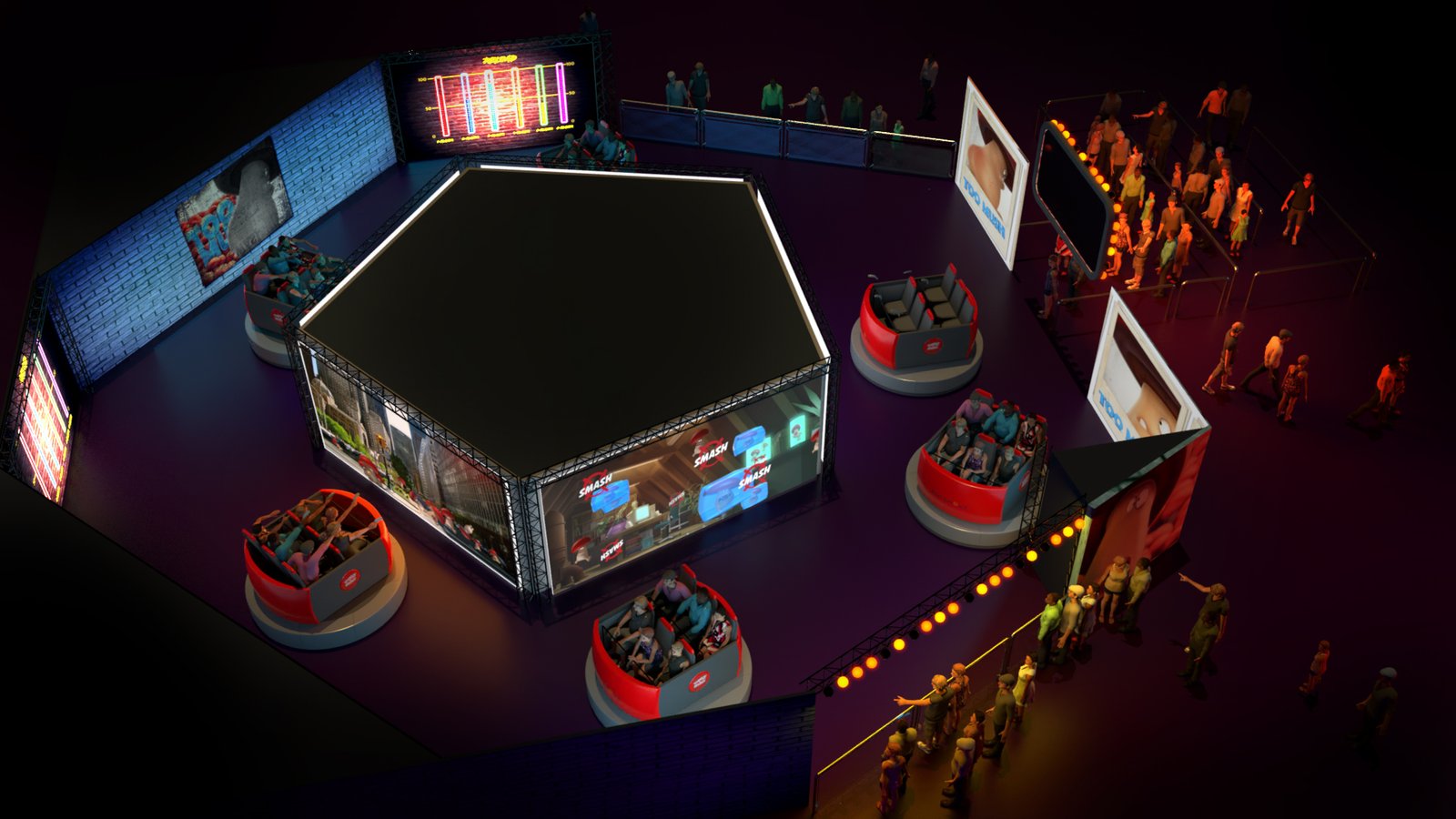 Champi'folies, un dark ride nouvelle génération au Pal - Parcs Actus