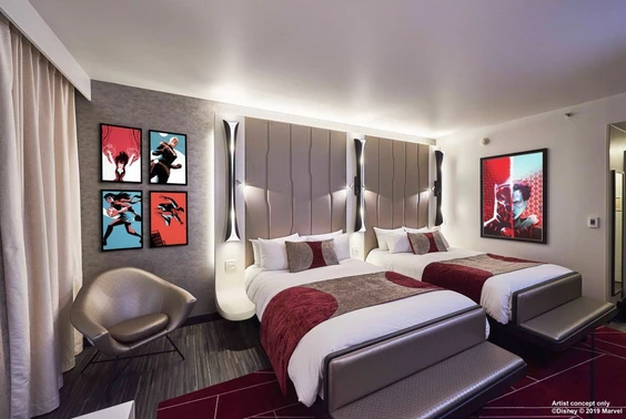 The Art of Marvel, le renouveau du mythique Disney’s Hotel New York ! - Parcs Actus - Actualite des parcs d'attractions image 49 - Actualité des Parcs d'attractions - Parcs Actus