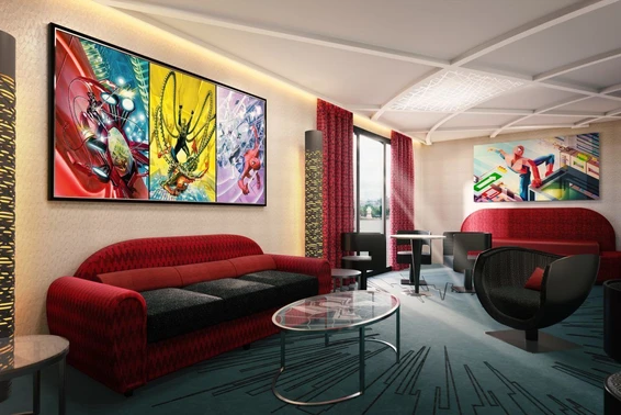 The Art of Marvel, le renouveau du mythique Disney’s Hotel New York ! - Parcs Actus - Actualite des parcs d'attractions image 51 - Actualité des Parcs d'attractions - Parcs Actus