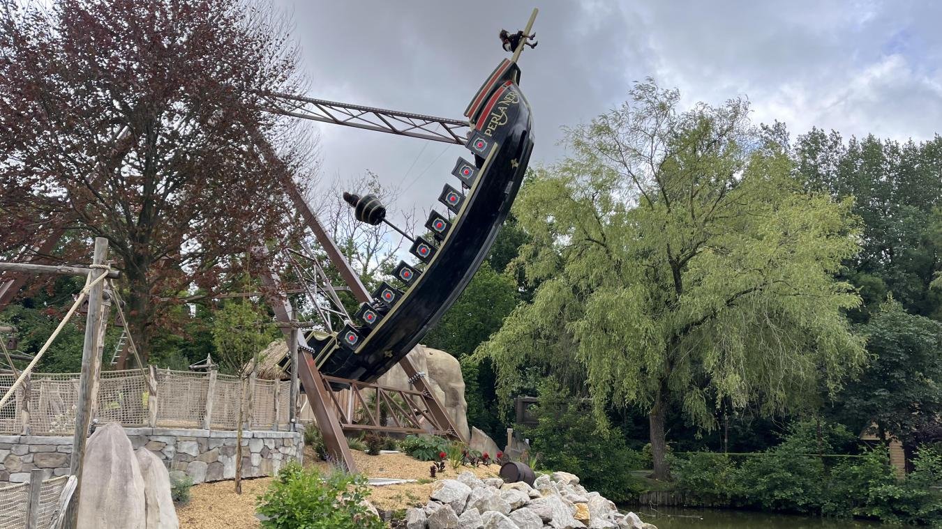 Alcyon, le nouveau bateau pirate de Dennlys Parc - Parcs Actus