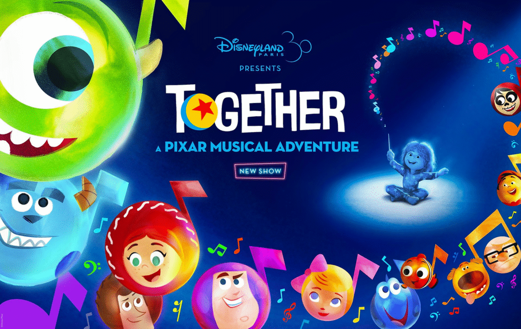 Disney présente le premier show dédié à l’univers Pixar : TOGETHER - Parcs Actus - Actualite des parcs d'attractions image 107 - Actualité des Parcs d'attractions - Parcs Actus