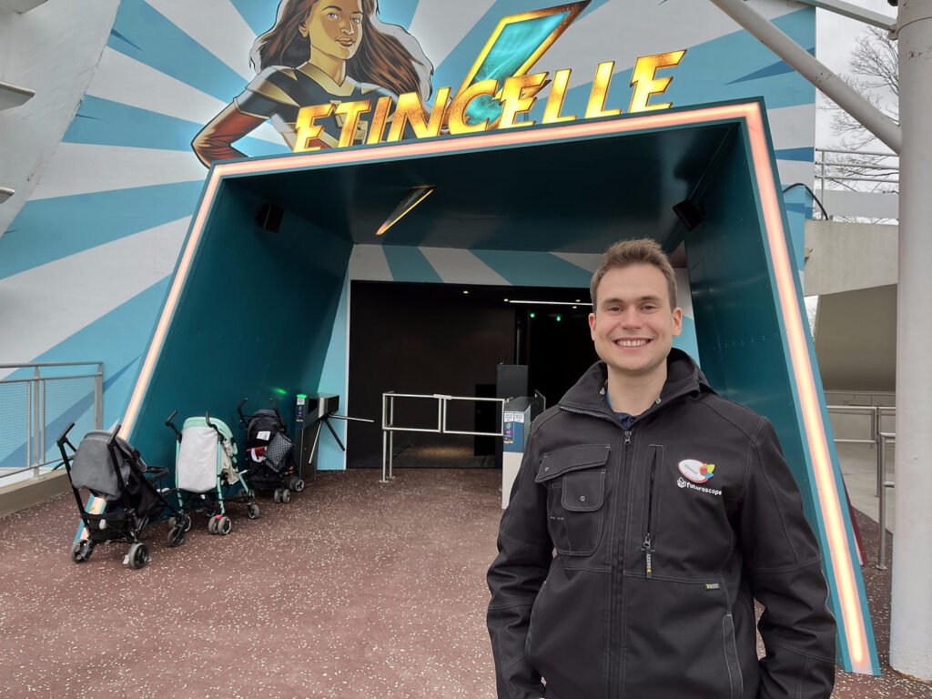 Avec Étincelle, le futuroscope présente sa nouvelle aventure 4D Hautes Technologies ! - Parcs Actus - Actualite des parcs d'attractions image 107 - Actualité des Parcs d'attractions - Parcs Actus
