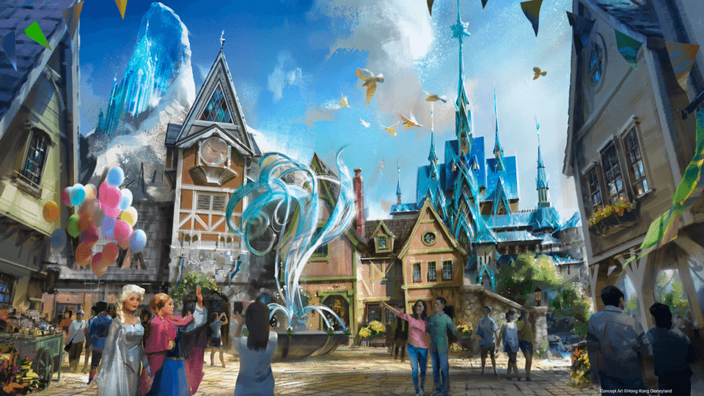 FrozenLand, l’univers de la Reine des Neiges arrive à Disneyland Paris en 2026 ! - Parcs Actus - Actualite des parcs d'attractions image 111 - Actualité des Parcs d'attractions - Parcs Actus