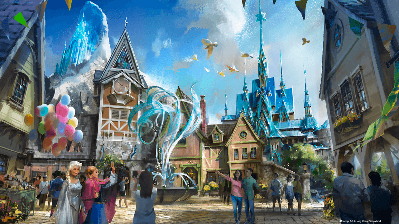 FrozenLand, l'univers de la Reine des Neiges arrive à Disneyland Paris en 2026 ! - Parcs Actus