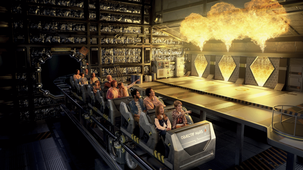 Objectif Mars, le premier roller-coaster du parc du Futuroscope - Parcs Actus - Actualite des parcs d'attractions image 129 - Actualité des Parcs d'attractions - Parcs Actus