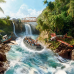 Accueil - Parcs Actus - Actualite des parcs d'attractions Mission Bermudes, retour sur le chantier de la nouveauté 2025 du Futuroscope.