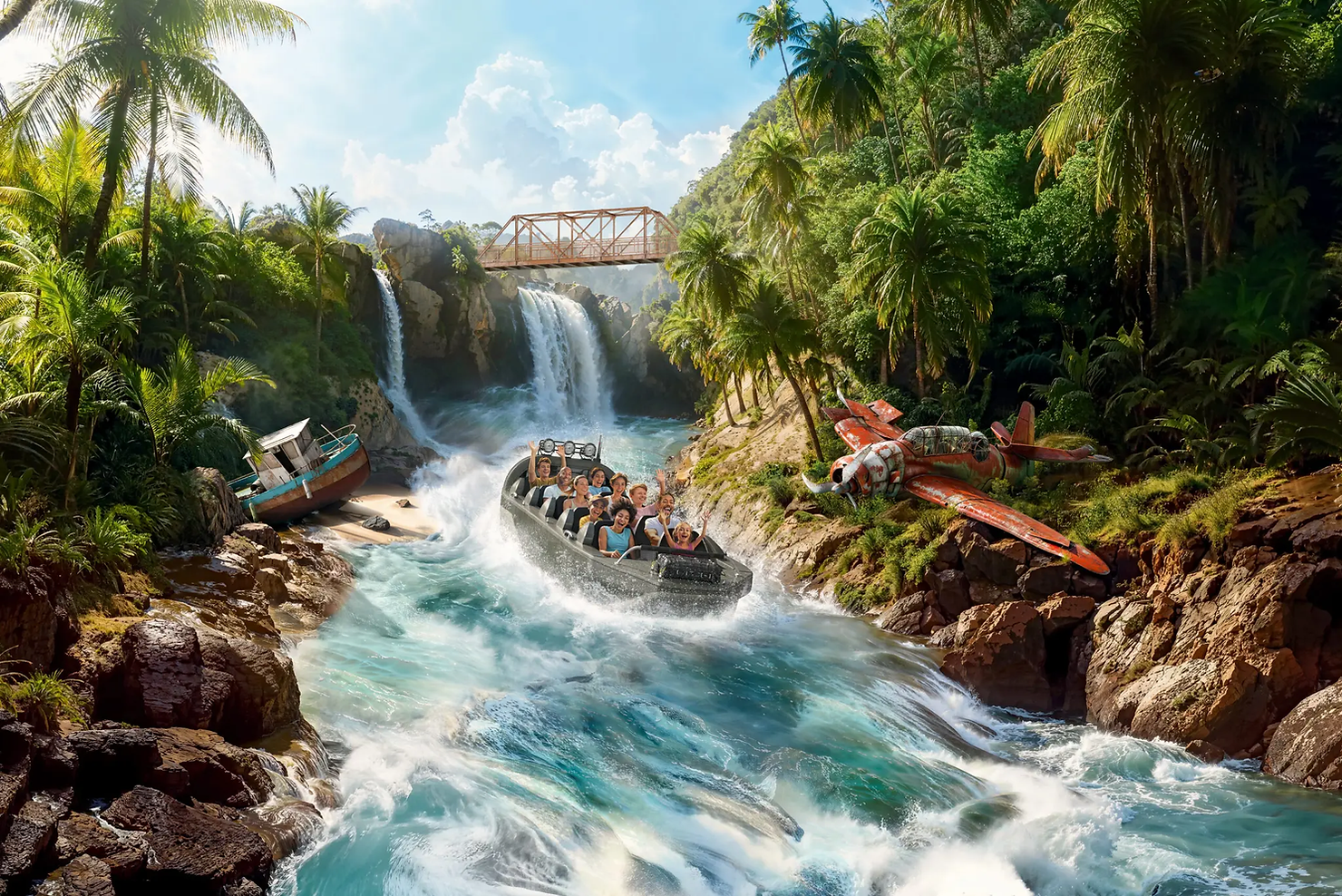 Mission Bermudes, retour sur le chantier de la nouveauté 2025 du Futuroscope. - Parcs Actus