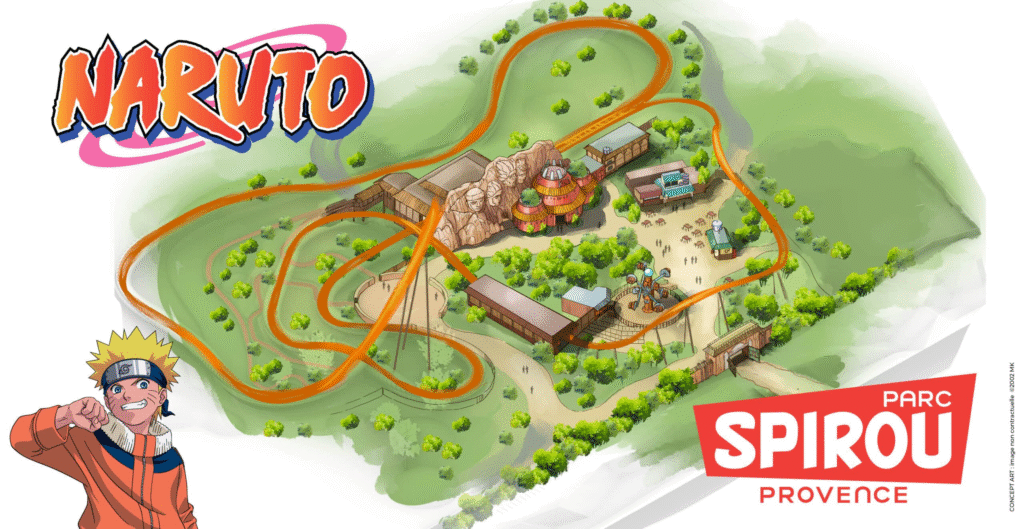 Naruto arrive au Parc Spirou en 2026 avec un coaster propulsé unique en Europe ! - Parcs Actus - Actualite des parcs d'attractions image 63 - Actualité des Parcs d'attractions - Parcs Actus