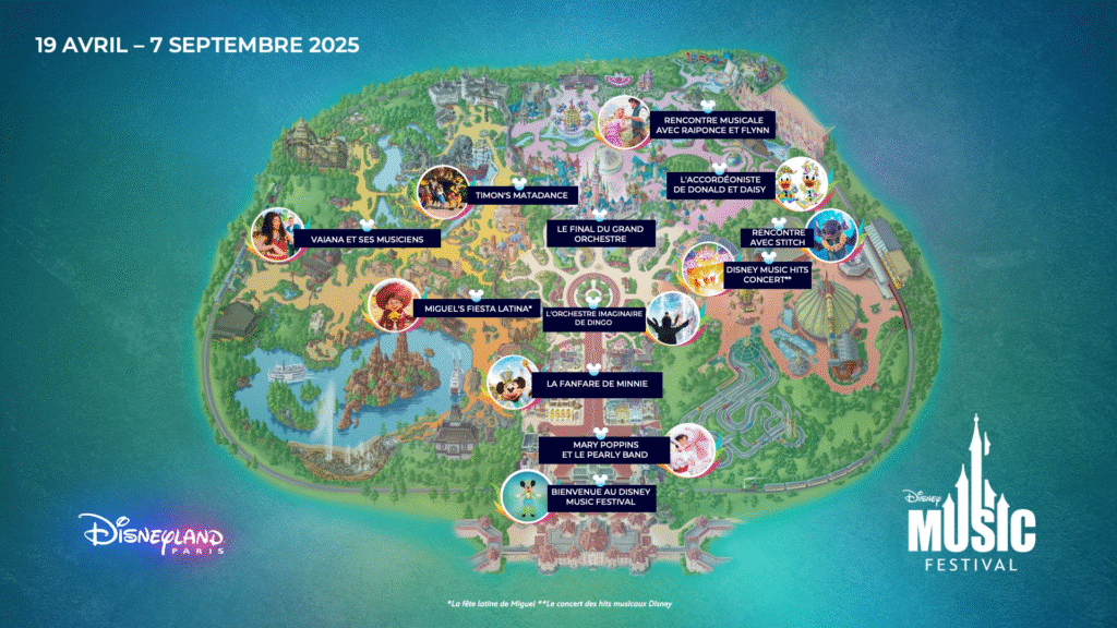 Disneyland Paris lance le Disney Music Festival à découvrir jusqu’en Septembre 2025 ! - Parcs Actus - Actualite des parcs d'attractions image 7 - Actualité des Parcs d'attractions - Parcs Actus