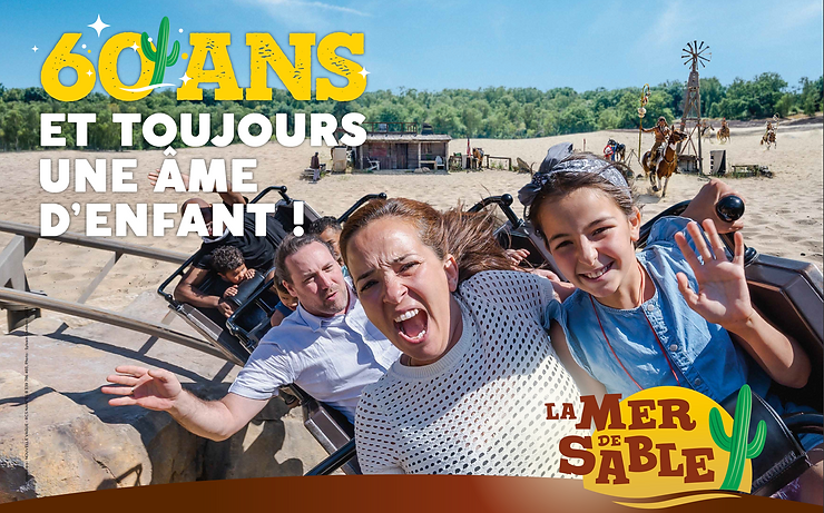 La Mer de sable fête ses 60 ans en 2023, voici le programme - Parcs Actus - Actualite des parcs d'attractions image 84 - Actualité des Parcs d'attractions - Parcs Actus