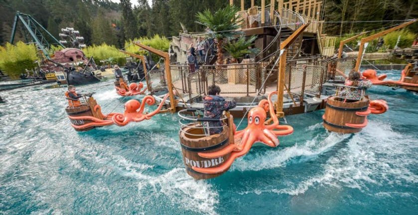 L’île aux pieuvres, la nouveauté rafraichissante de Fraispertuis City en 2019 - Parcs Actus