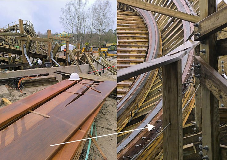 Retour sur le chantier de Wild Buffalo, le wooden coaster de la Mer de Sable - Parcs Actus - Actualite des parcs d'attractions image 1 - Actualité des Parcs d'attractions - Parcs Actus