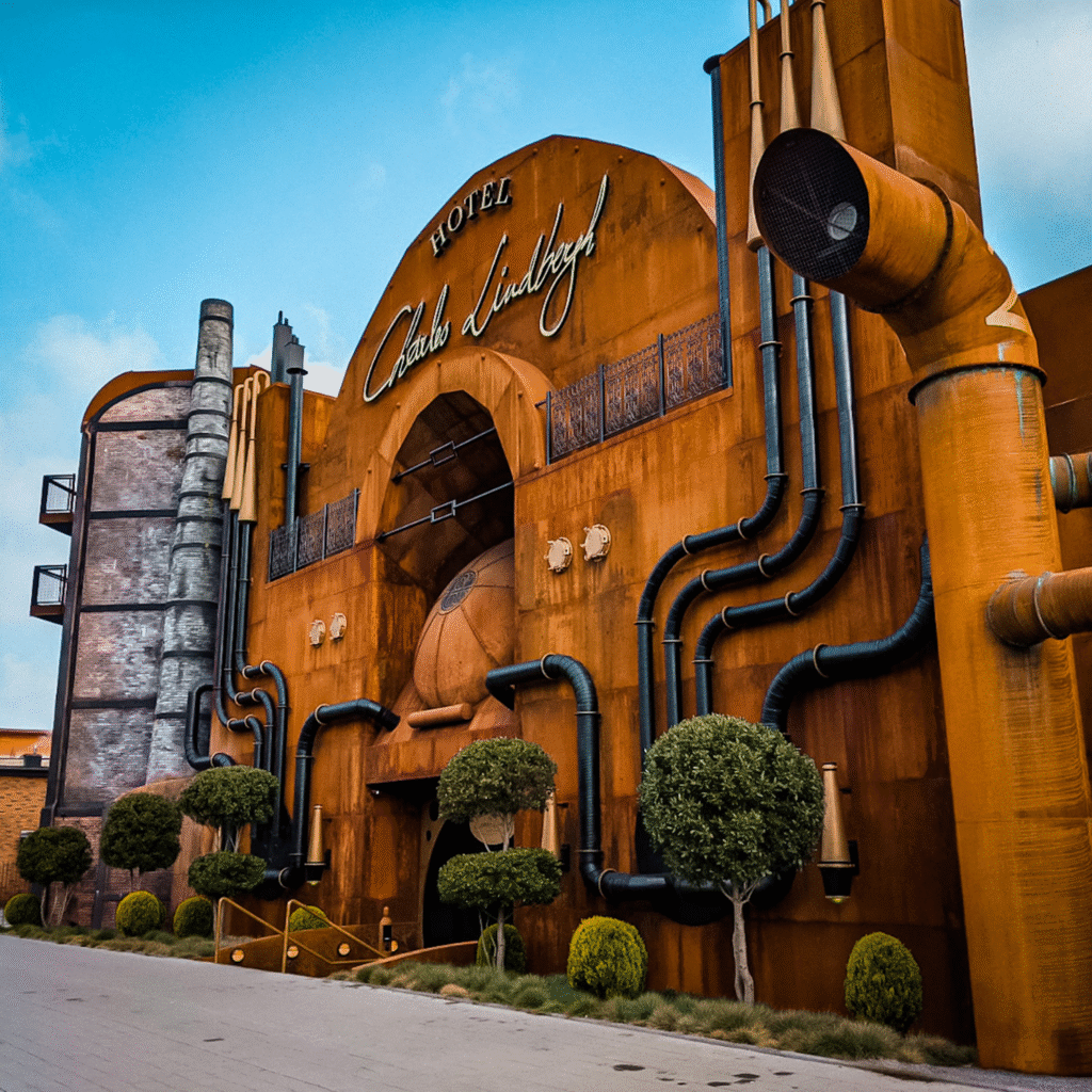 Hôtel Charles Lindbergh, dormez tels de véritables explorateurs de Rookburgh - Parcs Actus - Actualite des parcs d'attractions image 124 - Actualité des Parcs d'attractions - Parcs Actus
