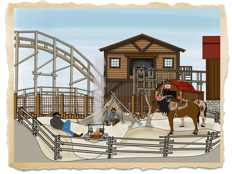 Retour sur le chantier de Wild Buffalo, le wooden coaster de la Mer de Sable - Parcs Actus - Actualite des parcs d'attractions image 4 - Actualité des Parcs d'attractions - Parcs Actus