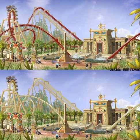 Retour sur la construction pharaonique d’Oz’iris au Parc Astérix - Parcs Actus - Actualite des parcs d'attractions image 89 - Actualité des Parcs d'attractions - Parcs Actus