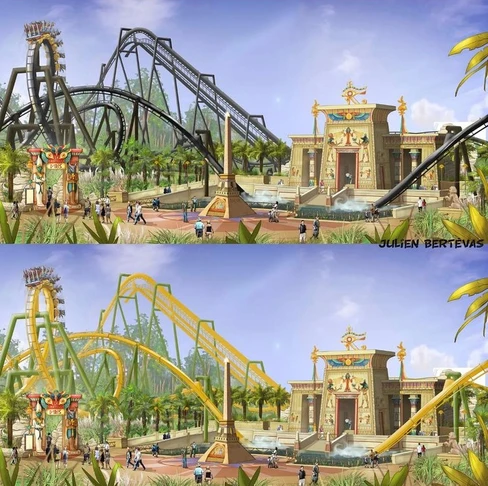 Retour sur la construction pharaonique d’Oz’iris au Parc Astérix - Parcs Actus - Actualite des parcs d'attractions image 90 - Actualité des Parcs d'attractions - Parcs Actus