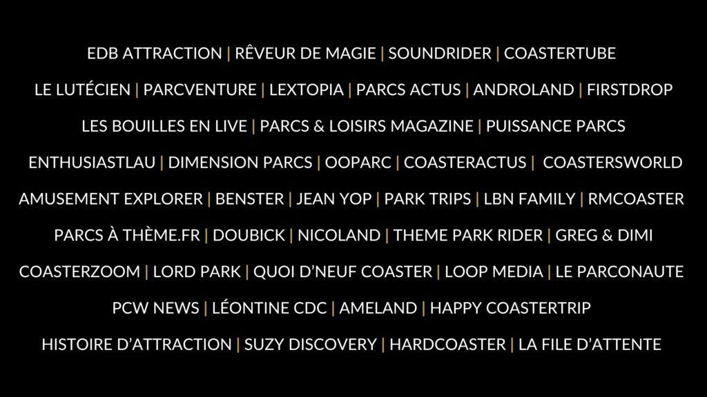 Parcs Fans Awards 2025 - Parcs Actus - Actualite des parcs d'attractions JURY AWARDS - Actualité des Parcs d'attractions - Parcs Actus