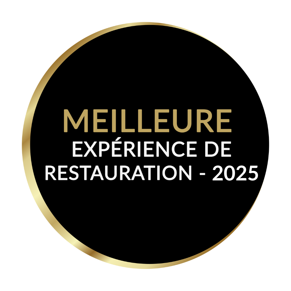 MEILLEURE EXPÉRIENCE DE RESTAURATION DE FRANCE