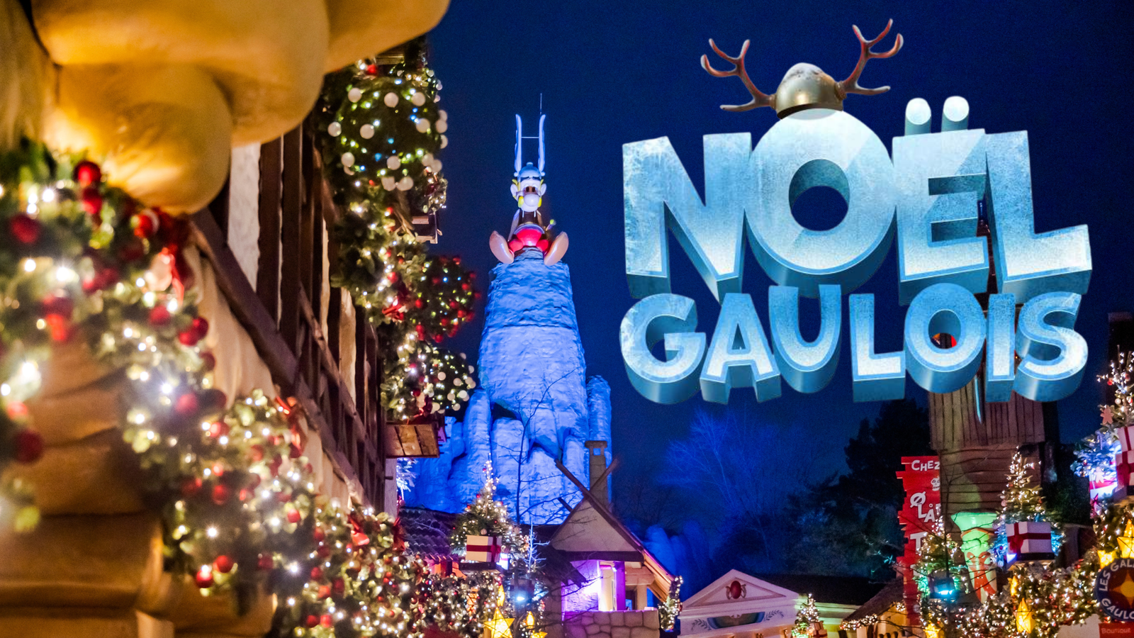 Le Parc Astérix se transforme pour Noël, découvrez les animations 2025 ! - Parcs Actus