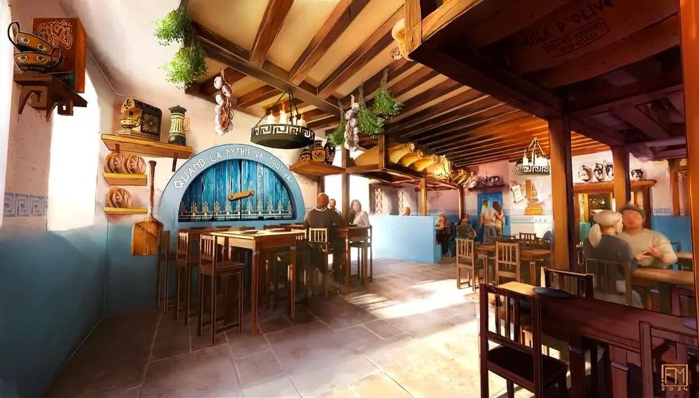 La Grèce renait au Parc Astérix avec 3 attractions et un restaurant : Les nouveautés pour 2027 - Parcs Actus - Actualite des parcs d'attractions grece parc - Actualité des Parcs d'attractions - Parcs Actus