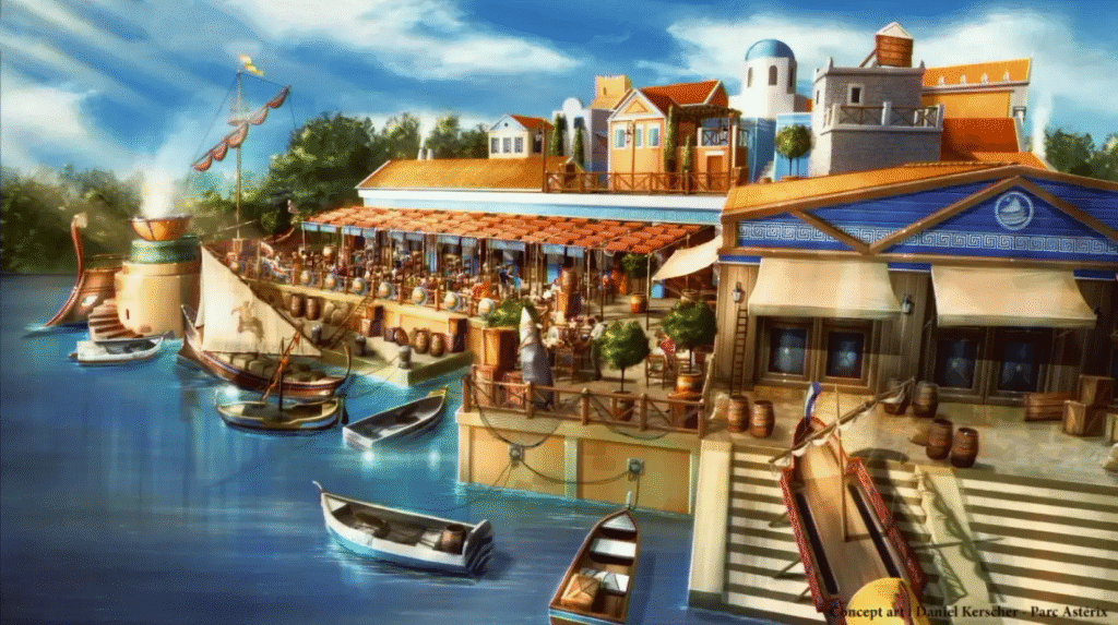 La Grèce renait au Parc Astérix avec 3 attractions et un restaurant : Les nouveautés pour 2027 - Parcs Actus - Actualite des parcs d'attractions image 1 - Actualité des Parcs d'attractions - Parcs Actus