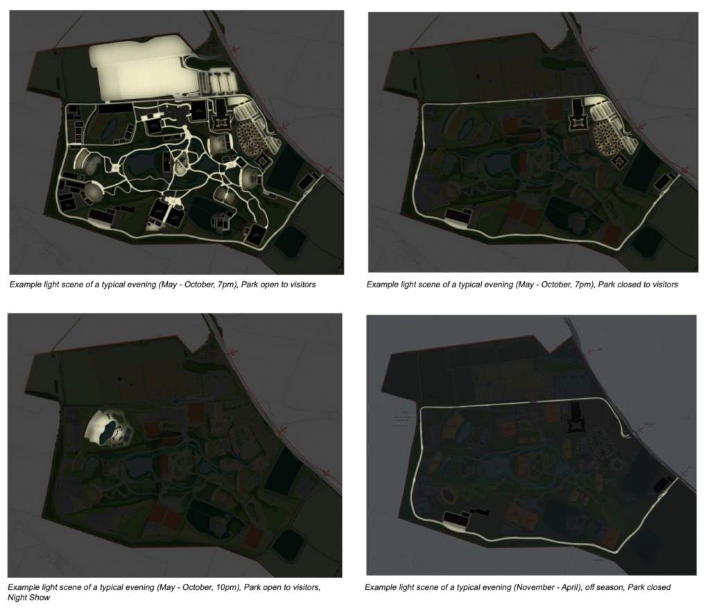 Plan des Lumières Puy du Fou England